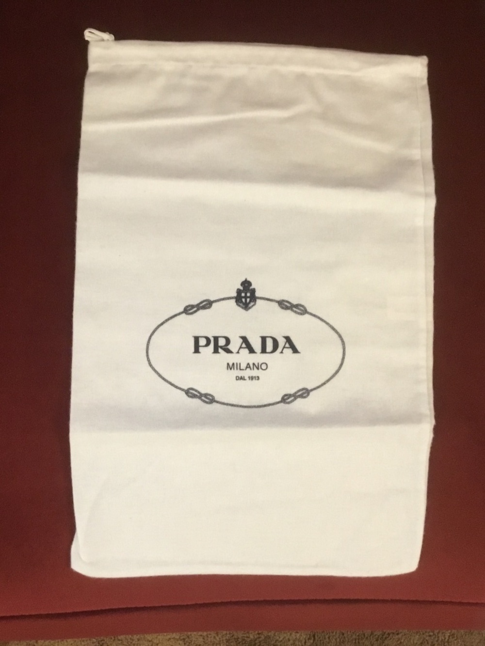 Prada ( Milano) Dust Bag 13 x 8 1/2 inches